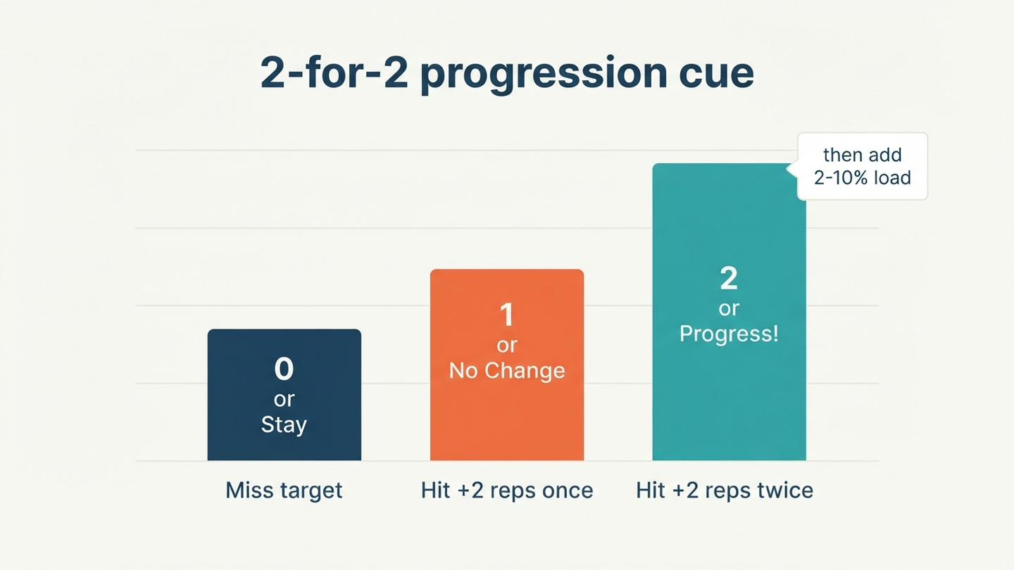 Chart showing 2-for-2 rule in resistance progression